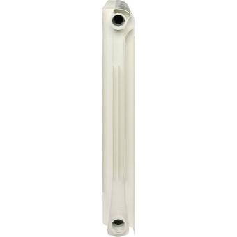 STOUT Bravo 500 8 секций радиатор алюминиевый боковое подключение RAL9010