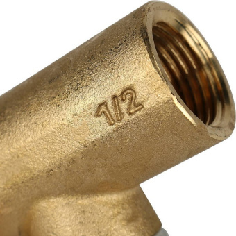 STOUT Тройник настенный с креплением 1/2"х16 для металлопластиковых труб прессовой