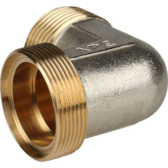 STOUT Угольник-переходник с наружной резьбой 1"x32 для металлопластиковых труб винтовой