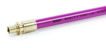 Труба Rehau Rautitan Pink 32 мм, отрезок 6 м (13360721006)