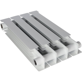 ALPHA 500 4 секций радиатор биметаллический боковое подключение (белый RAL 9016)