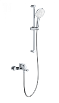 Смеситель для ванны с душевым гарнитуром WONZON & WOGHAND, Хром (WW-C2036-CR)