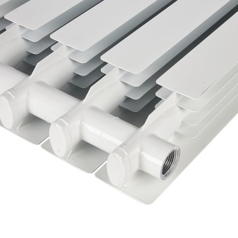 ALPHA 500 6 секций радиатор алюминиевый боковое подключение (белый RAL 9016)