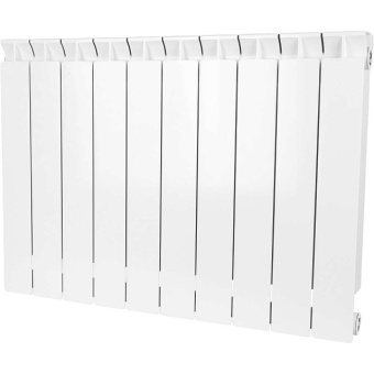 STOUT STYLE 500 10 секций радиатор биметаллический боковое подключение (белый RAL 9010)