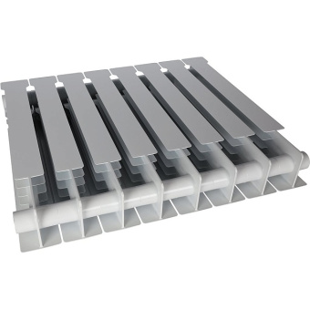 VEGA 500 8 секций радиатор биметаллический боковое подключение (белый RAL 9016)