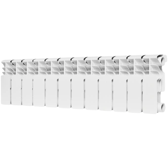 ROMMER Plus BM 200 Plus BM 200 12 секций радиатор биметаллический (RAL9016)