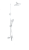 Душевая система WONZON & WOGHAND, Белый матовый (WW-B3200-MW)