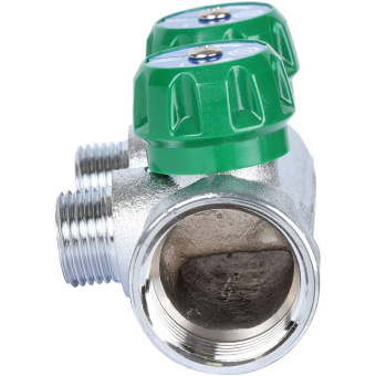 STOUT SMB-6849-011202 STOUT Коллектор регулирующий 1", 2 отвода 1/2" плоское уплотнение