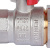 ROMMER Шаровой кран с американкой 3/4" ВН/НР, ручка бабочка