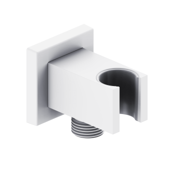 Шланговое подключение с держателем WONZON & WOGHAND, Белый матовый (WW-HZ2312-MW)