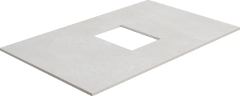 Тумба с раковиной STWORKI Карлстад 75 дуб рустикальный, простоун беж