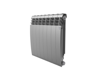 Радиатор алюминиевый Royal Thermo Biliner Alum 500 Silver Satin - 8 секц.