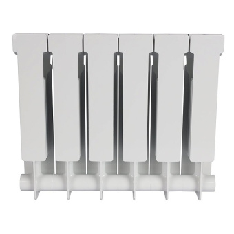 ALPHA 350 6 секций радиатор биметаллический боковое подключение (белый RAL 9016)