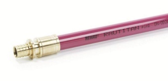 Труба Rehau Rautitan Pink 50 мм, отрезок 6 м (13360921006)