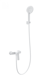 Смеситель для душа WONZON & WOGHAND, Белый матовый (WW-B2585-MW)