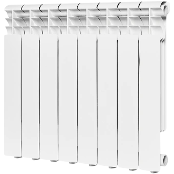 ROMMER Profi 500 (AL500-80-80-100) Profi 500 (AL500-80-80-100) 8 секции радиатор алюминиевый (RAL9016)