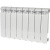ALPHA 350 8 секций радиатор алюминиевый боковое подключение (белый RAL 9016)