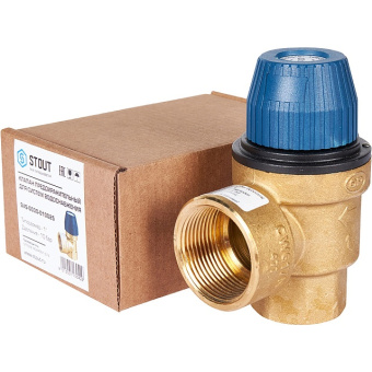 STOUT SVS-0030-010025 STOUT Предохранительный клапан для систем водоснабжения 10-1" (477.399)