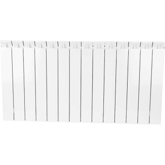 STOUT STYLE 500 14 секций радиатор биметаллический боковое подключение (белый RAL 9010)