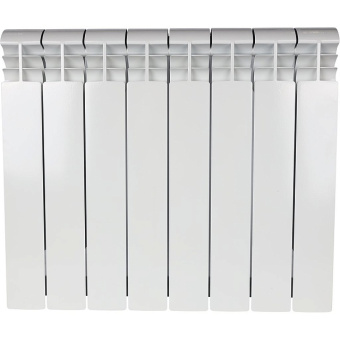 VEGA 500 8 секций радиатор биметаллический боковое подключение (белый RAL 9016)