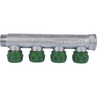 STOUT SMB-6850-341204 STOUT Коллектор регулирующий 3/4", 4 отвода 1/2"