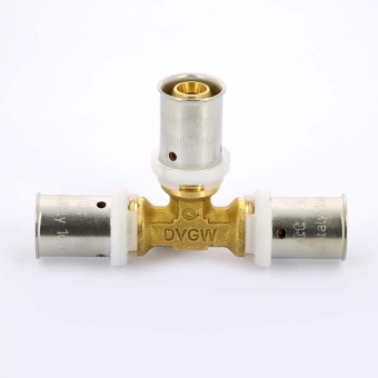 Тройник пресс UNI-FITT 16