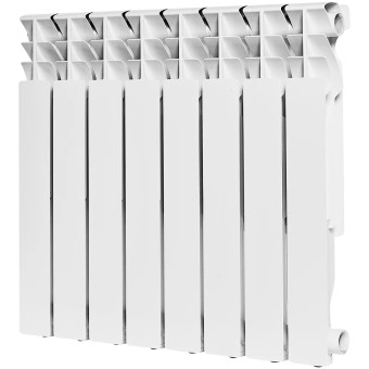 ROMMER Plus 500 Plus 500 8 секций радиатор алюминиевый (RAL9016)