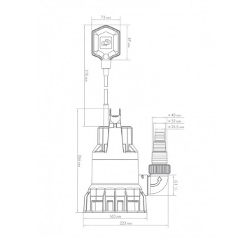 Фекальный насос Джилекс Фекальник 115/5