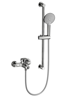 Смеситель для ванны с душевым гарнитуром WONZON & WOGHAND, Хром (WW-C2501-CR)