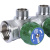STOUT SMB-6849-341204 STOUT Коллектор регулирующий 3/4", 4 отвода 1/2" плоское уплотнение