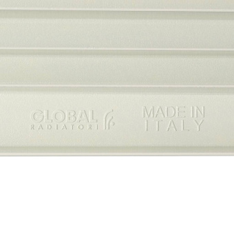 STOUT Bravo 500 8 секций радиатор алюминиевый боковое подключение RAL9010