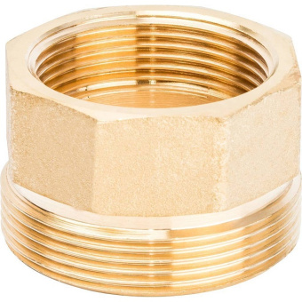 STOUT Разъемное соединение "американка" ВН, уплотнение под гайкой по плоскости, 1” 1/2