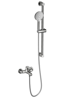 Смеситель для ванны с душевым гарнитуром WONZON & WOGHAND ALFA, Хром (WW-AE3205-CR)