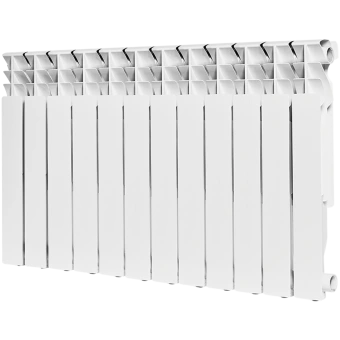 ROMMER Plus 500 Plus 500 12 секций радиатор алюминиевый (RAL9016)