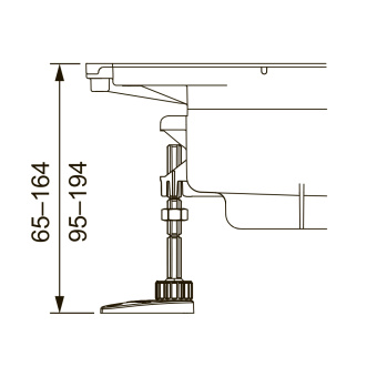 Комплект опор TECEdrainprofile