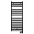 Полотенцесушитель электр. Zehnder Aura PBEBZ-090-50/MQ RAL9005 matt (9205)