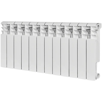 ROMMER Profi 350 (AL350-80-80-080) Profi 350 (AL350-80-80-080) 12 секций радиатор алюминиевый (RAL9016)