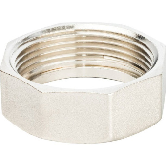 STOUT Разъемное соединение "американка" ВН никелированное, уплотнение под гайкой o-ring кольцо 1"1/4