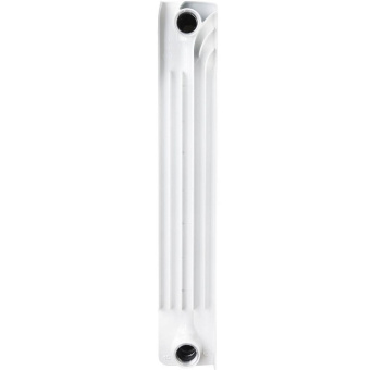 STOUT Space 500 10 секций радиатор биметаллический боковое подключение RAL9016