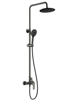 Душевая система WONZON & WOGHAND Blend, Темный графит (WW-A30103-BGG)