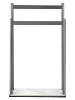 Стойка для полотенец WONZON & WOGHAND, Темный графит (WW-V4901-GM)