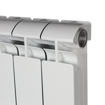 ALPHA 500 12 секций радиатор алюминиевый боковое подключение (белый RAL 9016)