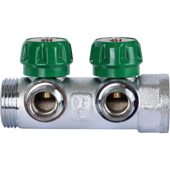 STOUT SMB-6850-011202 STOUT Коллектор регулирующий 1", 2 отвода 1/2"