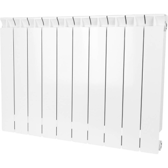 STOUT STYLE 500 10 секций радиатор биметаллический боковое подключение (белый RAL 9010)