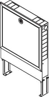 Шкаф коллекторный Rehau Rautitan UP 110/550 встраиваемый