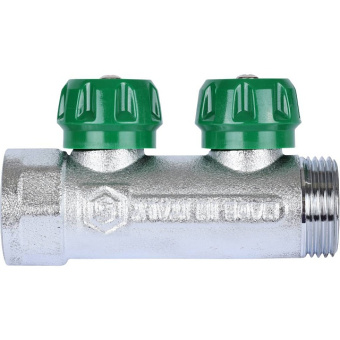 STOUT SMB-6850-011202 STOUT Коллектор регулирующий 1", 2 отвода 1/2"
