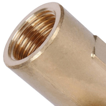 STOUT Угольник настенный с длинным нарезным патрубком 20-Rp 1/2"