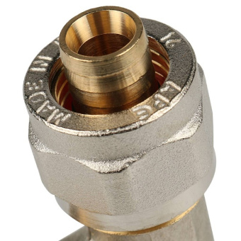 STOUT Тройник-переходник с наружной резьбой 1/2"х16 для металлопластиковых труб винтовой