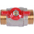 ROMMER Шаровой кран 1 1/4" НР/НР, ручка бабочка