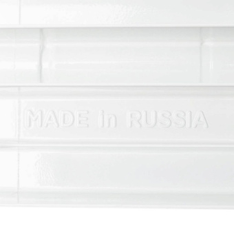 STOUT Space 500 8 секций радиатор биметаллический боковое подключение RAL9016